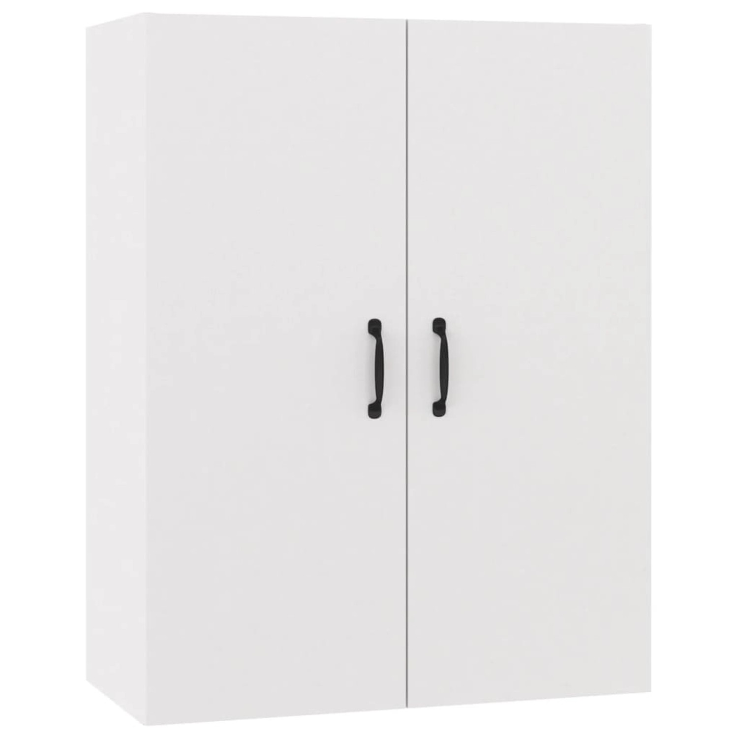 vidaXL Hängeschrank Weiß 69,5x34x90 cm Holzwerkstoff