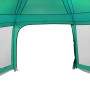 vidaXL Poolzelt mit Abnehmbarem Überzelt Netzwänden Meergrün 512x458cm 4100626_8