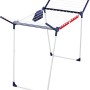 Leifheit Standtrockner Pegasus 180 Solid Plus: Wäscheständer mit ausklappbaren Flügeln und Zubehör.