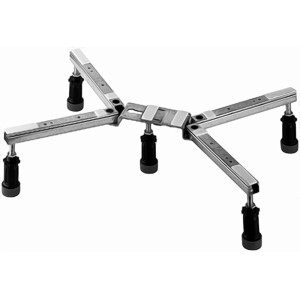 Duravit Duschwannenfuß, höhenverstellbar (8,5-10,5 cm) für Acryl-Duschwannen bis 1000 mm Seitenlänge.