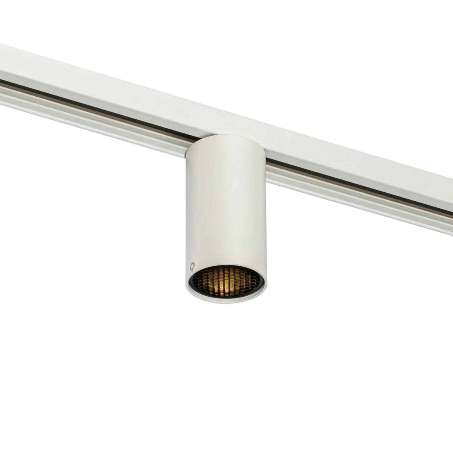 QAZQA Modernes Weißes Spotlight für 1-phasiges Schienensystem GU10 35mm Iconic Ruby Honey