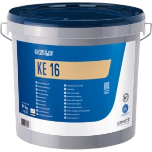 Eimer Uzin KE 16 Universal-Dispersionsklebstoff für Laminat & Parkett, 14kg.
