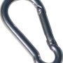 Karabinerhaken aus Edelstahl A4, Ø 4 mm, für Sonnensegelbefestigung.