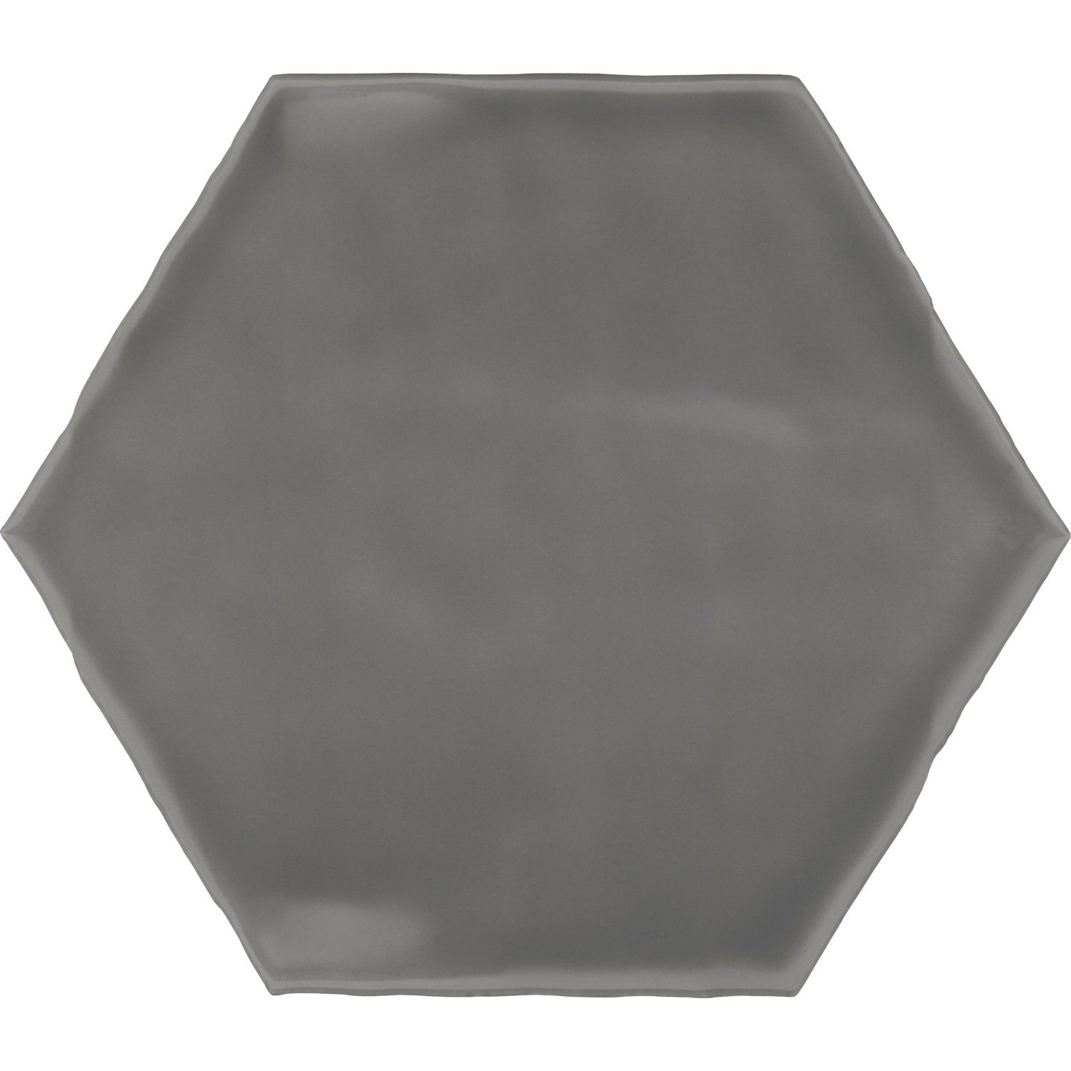 Wandfliese Artisa Hexagon Steingut Carbon Glasiert Glänzend 15 cm x 17,5 cm günstig online kaufen