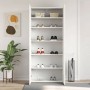 vidaXL Schuhschrank mit Regal Weiß 80 x 35,5 x 180 cm Holzwerkstoff 3333836_4