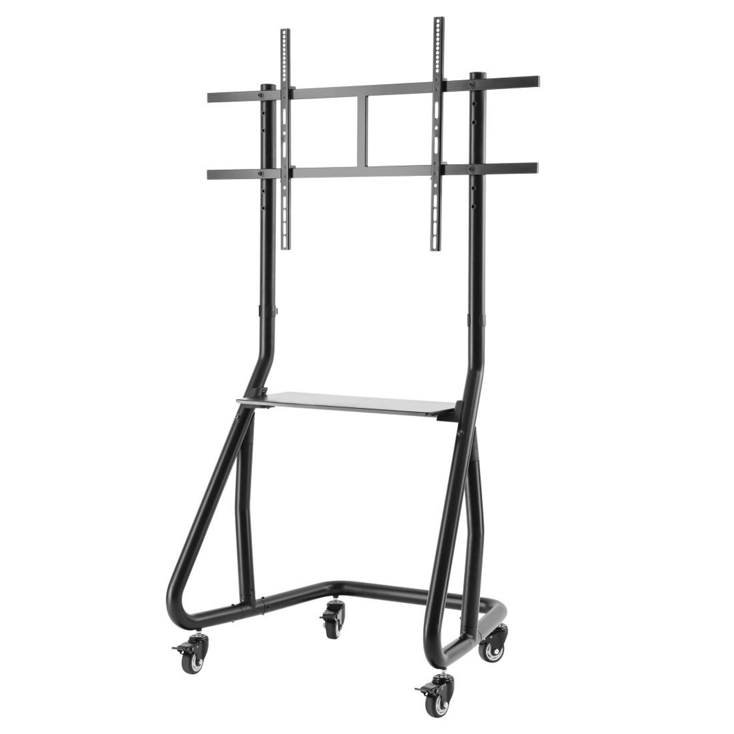 Thumbnail - Hama TV-Ständer mit Rollen Trolley bis 100 Zoll höhenverstellbar Schwarz