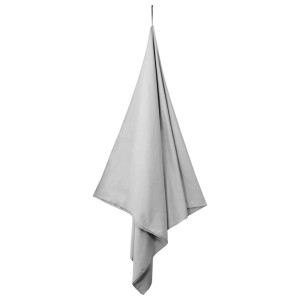 vidaXL Sporthandtücher 2 Stk Grau 180 x 90 cm Polyester und Polyamid 42011470
