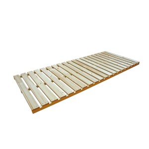 Weka Fußbodenelement aus Holz, naturbelassen, für Verkaufshaus / Gartenhaus.