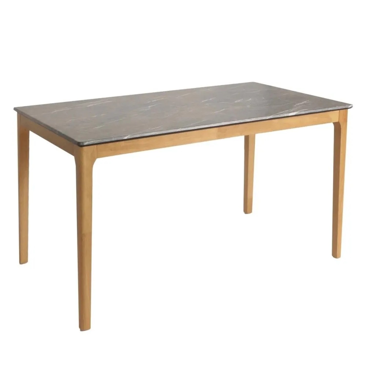 MCW Esstisch M55 135x80cm Marmor-Optik Helle Beine