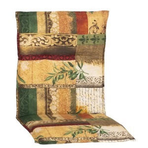 Beo Sitzauflage Glasgow Beige-Natur für Niedriglehner Gartenstühle.