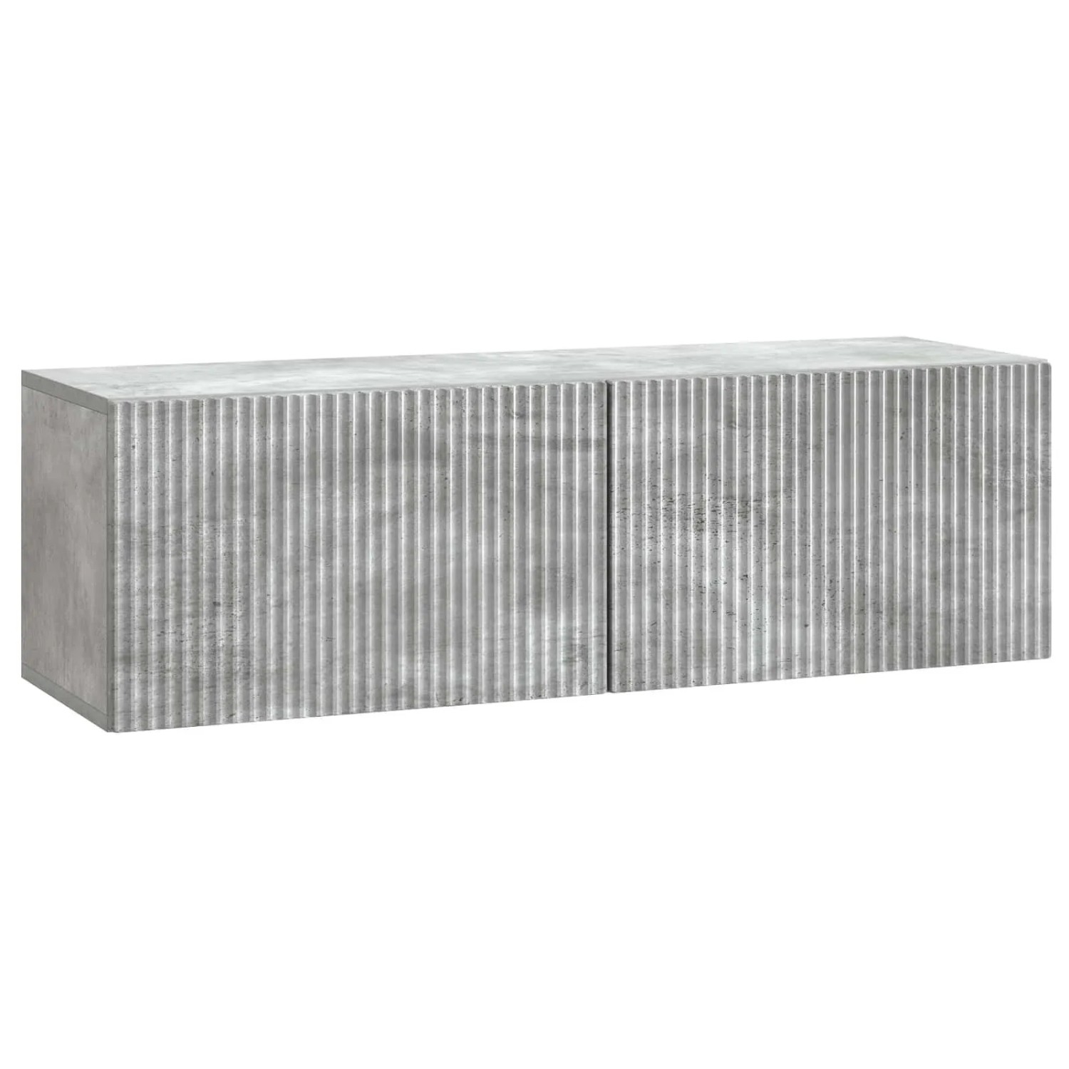 vidaXL Wandmontierter TV-Schrank Betongrau 98 x 31 x 30 cm 898558
