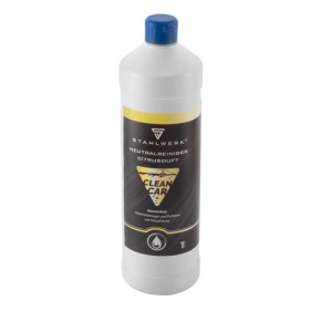 STAHLWERK Universalreiniger-Konzentrat 1L Flasche mit blauem Deckel. Kraftvoller Neutralreiniger mit Citrus-Duft.