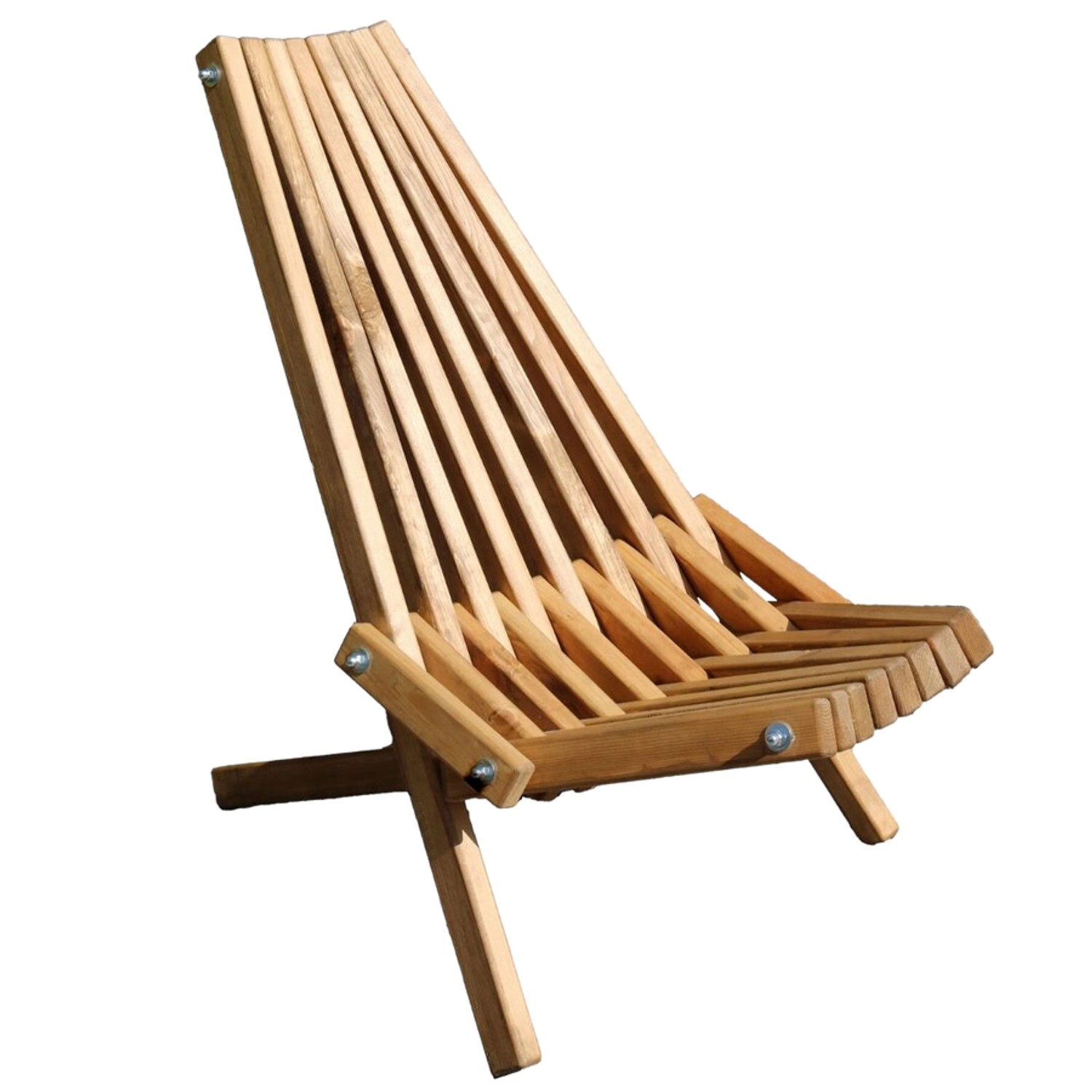 holz4home Skandinavische Gartenmöbel aus Kiefer Liegestuhl günstig online kaufen