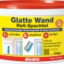 Eimer Decomur Roll-Spachtel, gebrauchsfertige Wand- und Deckenspachtelmasse, 6 kg.
