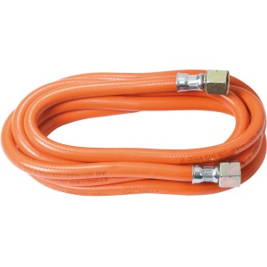 Rothenberger Propangas-Schlauchleitung, 2,5 m, mit Anschlüssen. Zubehör für Lötgeräte.