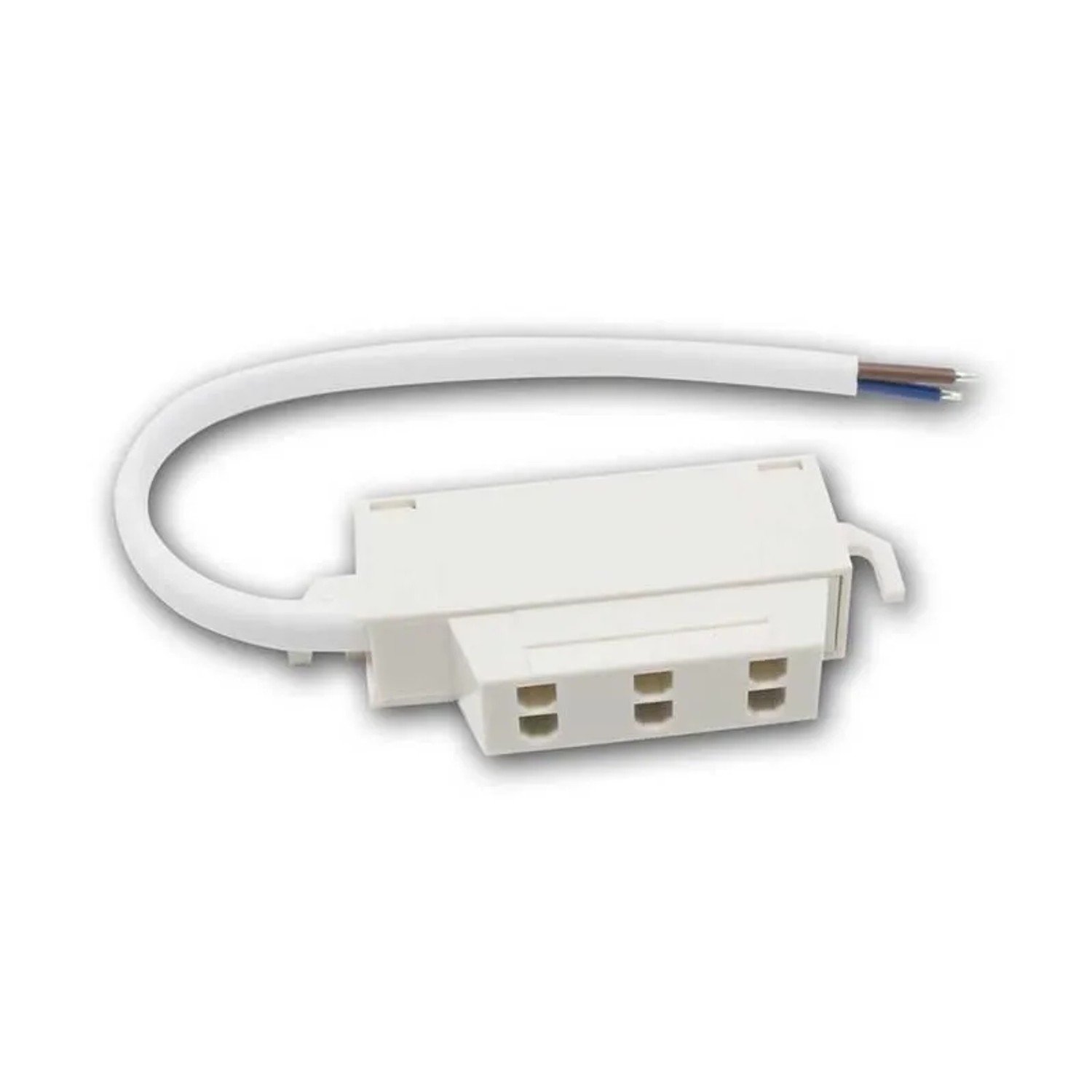 world-trading-net Niedervolt AMP Adapter 3-fach Verteiler Weiß