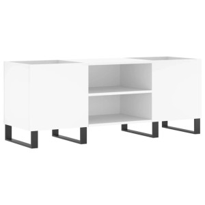 vidaXL Plattenschrank Weiß 121x38x48 cm Holzwerkstoff 831684
