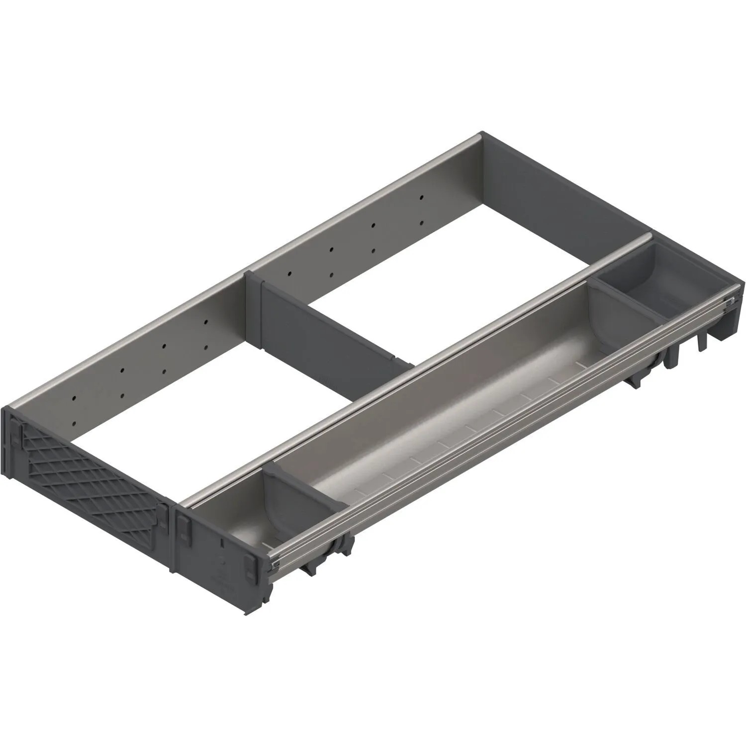 Blum Besteckeinsatz Orga-Line Facheinteilung-Set Zsi.xxxKI3N Nennlänge 550 mm Grau