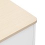 PXloue Sideboard Küchenschrank mit 4 Türen 3 Schubladen fur Wohnzimmer_9