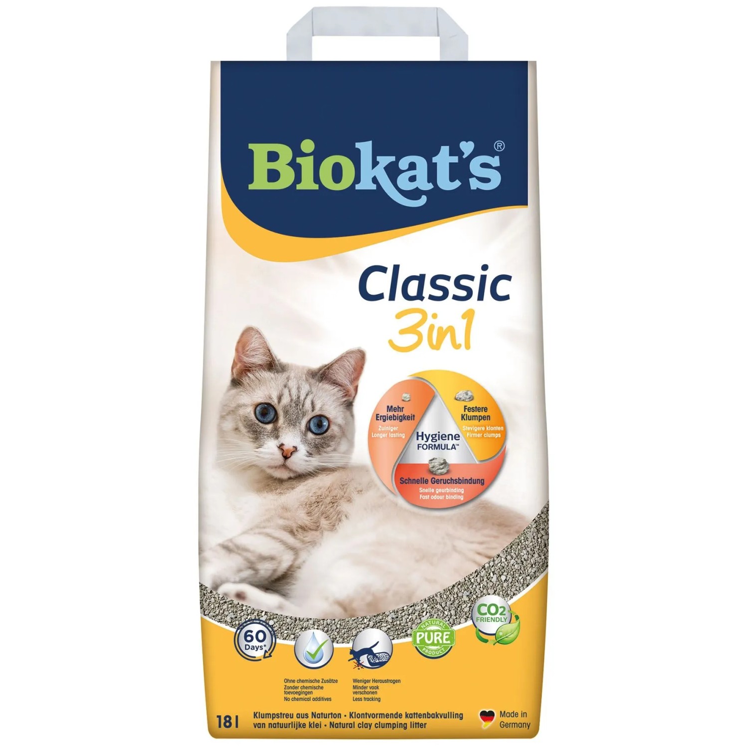 Biokats Katzenstreu Classic 3in1 18,
