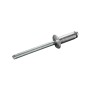 GOEBEL Flachkopfniete 5,0x6,0 mm, Aluminium/Stahl, Standard Blindniete für Zangen.
