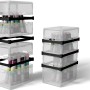 Eurobox-System Adapterring für 60x40 cm Boxen, zur Volumenverdopplung durch Überkopfstapelung.