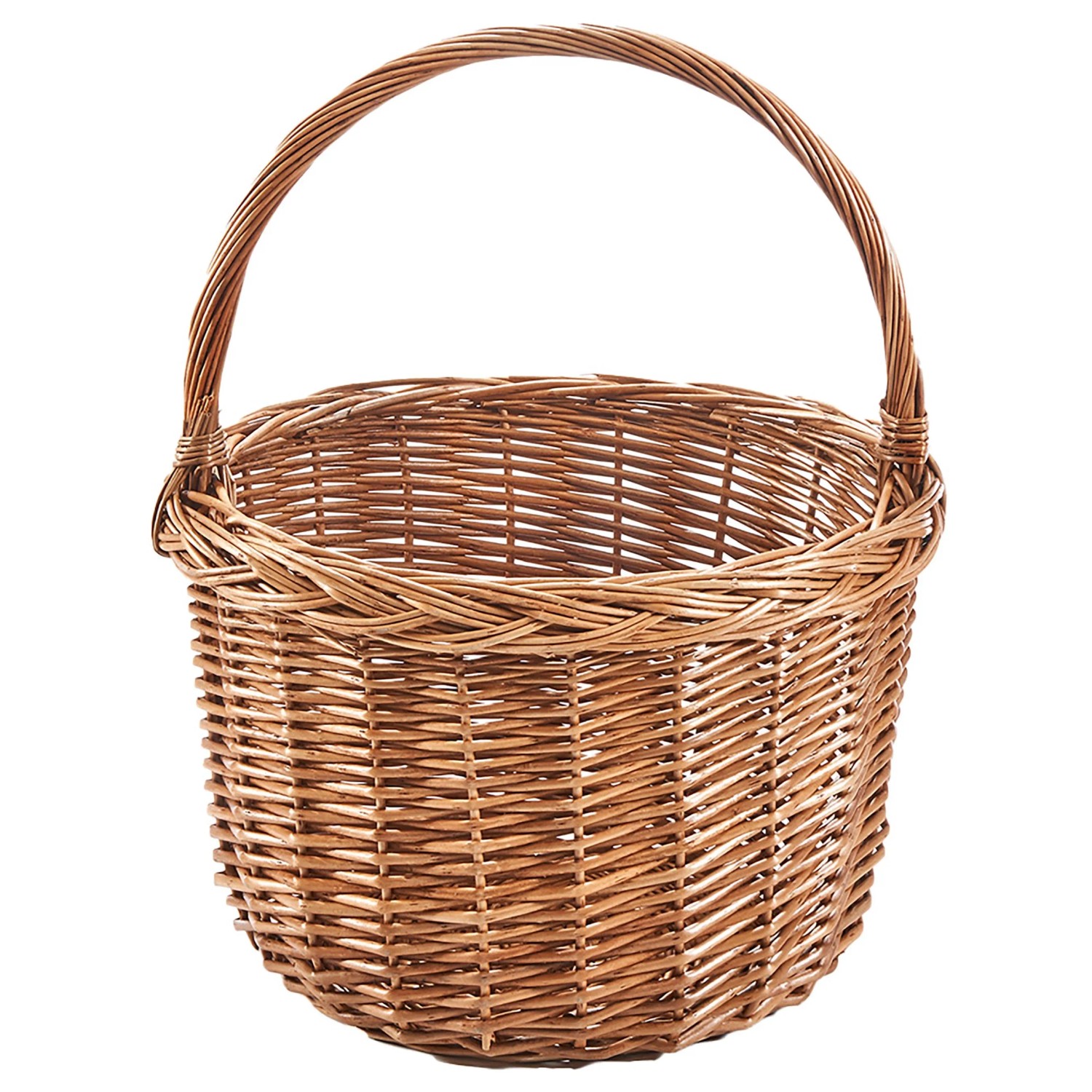 Image of Kobolo Einkaufskorb Geflochtener Weidenkorb LINA