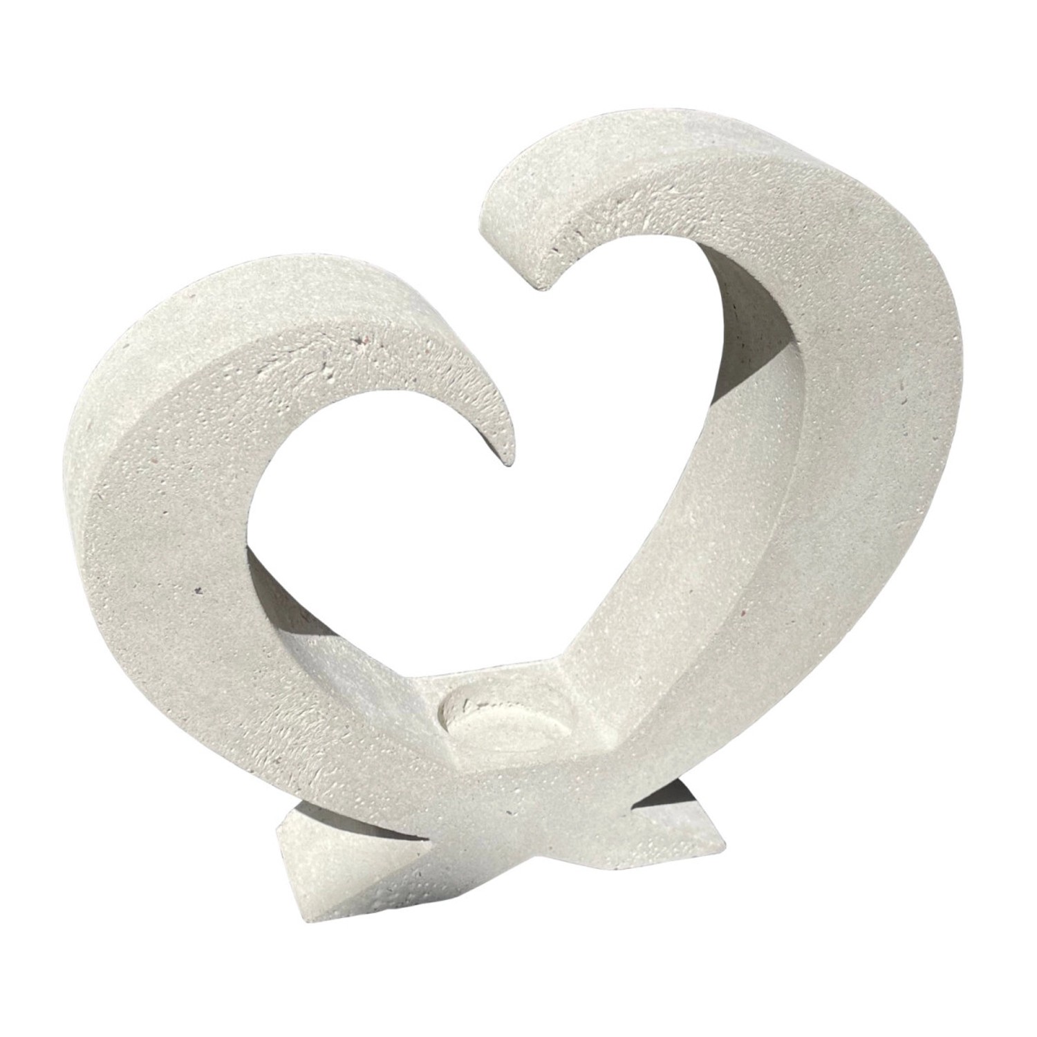 ZGM Betonfigur TEELICHTHALTER HERZ günstig online kaufen