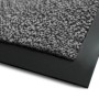 Karat Schmutzfangmatte SKY, anthrazit, 120x180 cm, mit meliertem Flor und schwarzem Rand.