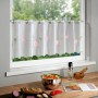 Rosa Neusser Collection Panneau Telma, 45x135 cm, mit floralem Muster als Fenstervorhang.