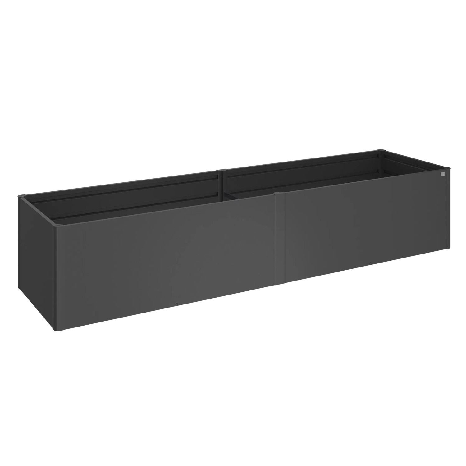 Thumbnail - Biohort Hochbeet Metall 397 cm x 102 cm x 77 cm Dunkelgrau-Metallic