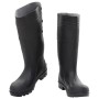 Schwarze vidaXL Gummistiefel, Größe 39, aus PVC für Arbeitskleidung.