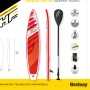 Bestway Hydro-Force SUP Fast Touring Board-Set mit Paddel, Pumpe und Rucksack.