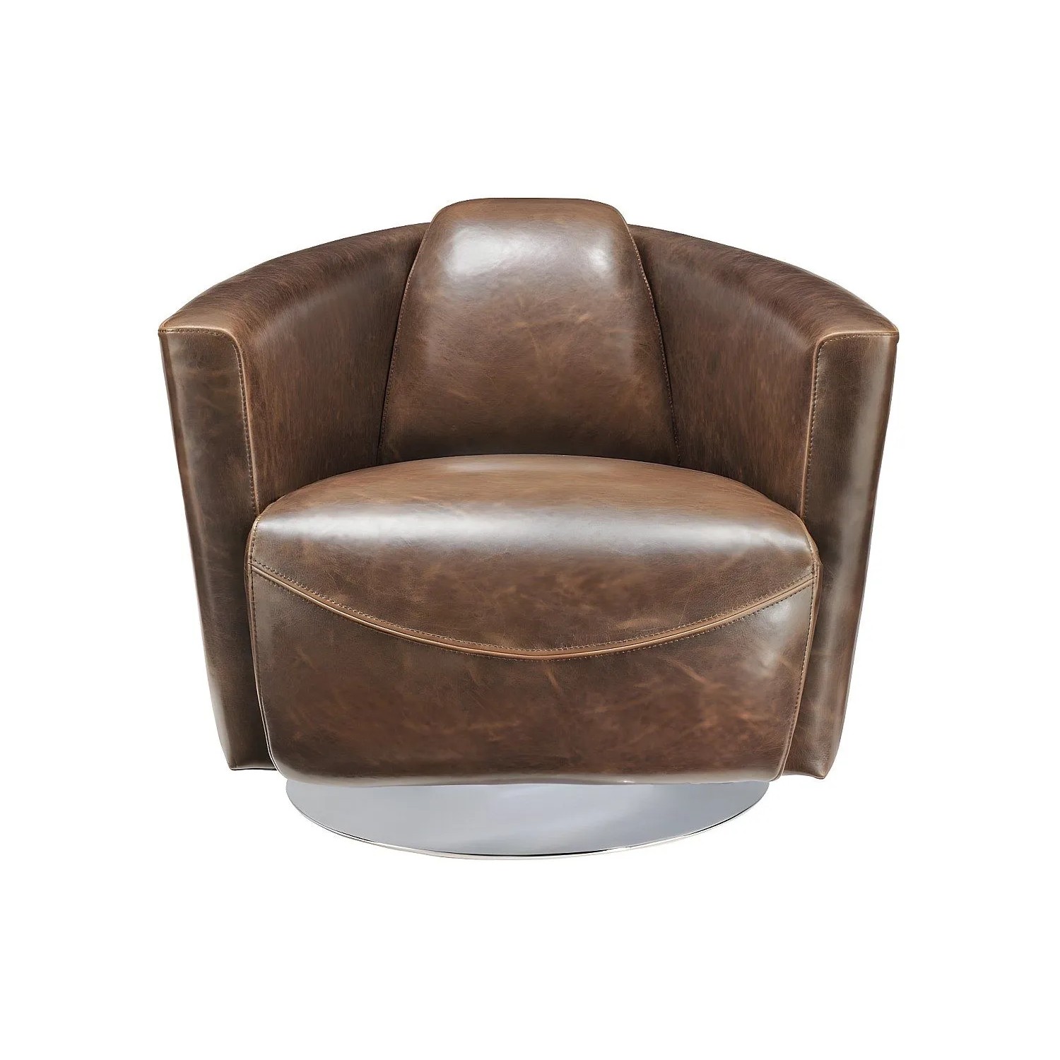Vente-unique Sessel Mit Gerader Rückenlehne Florentin Schokoladenbraun 78.5 cm