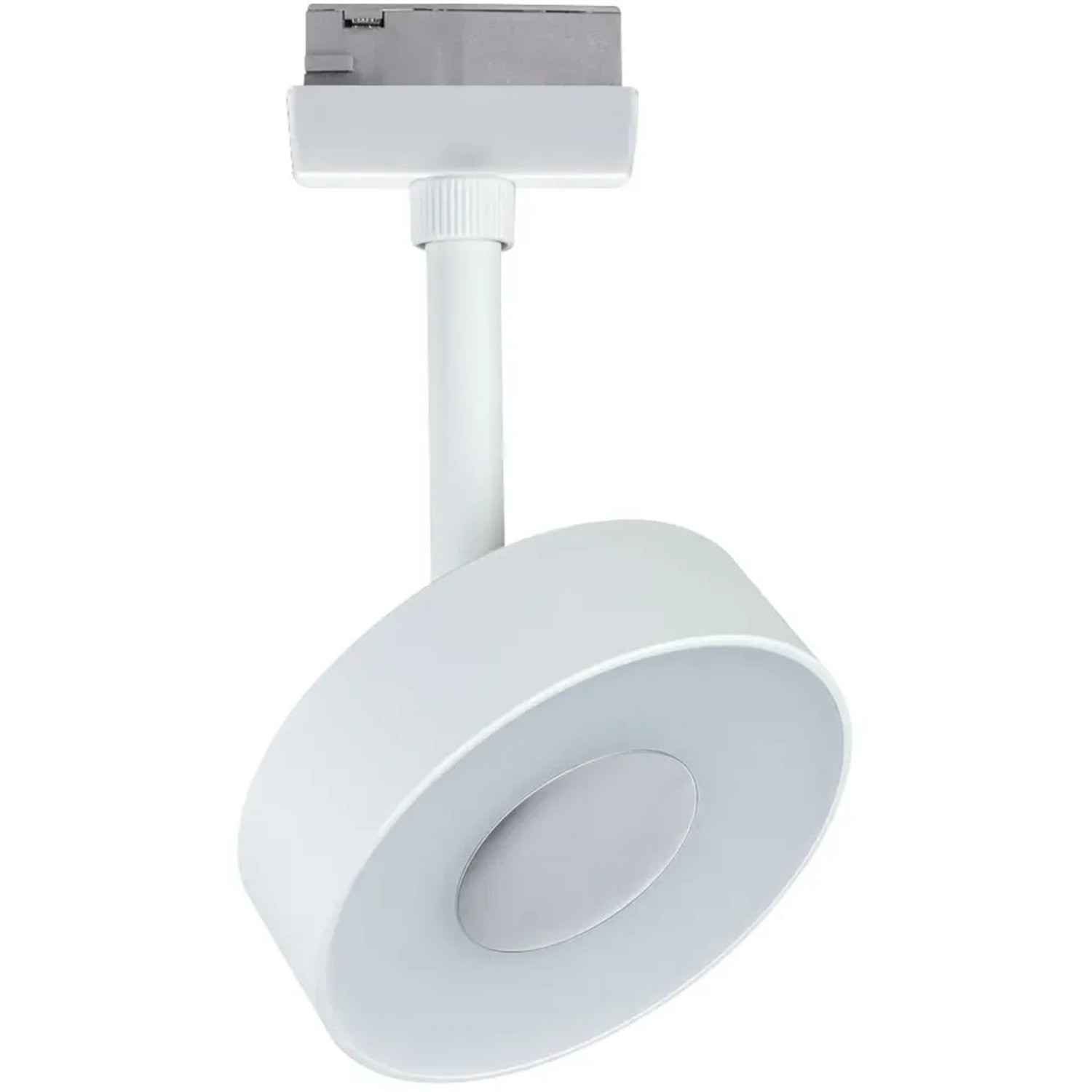 Weißer Paulmann Urail LED Schienenspot Circle, 5W, 210lm für Schienensysteme.
