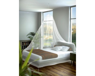 Moskitonetz mit Deckenhaken 'Comfort' weiß 12,5 m x 250 cm