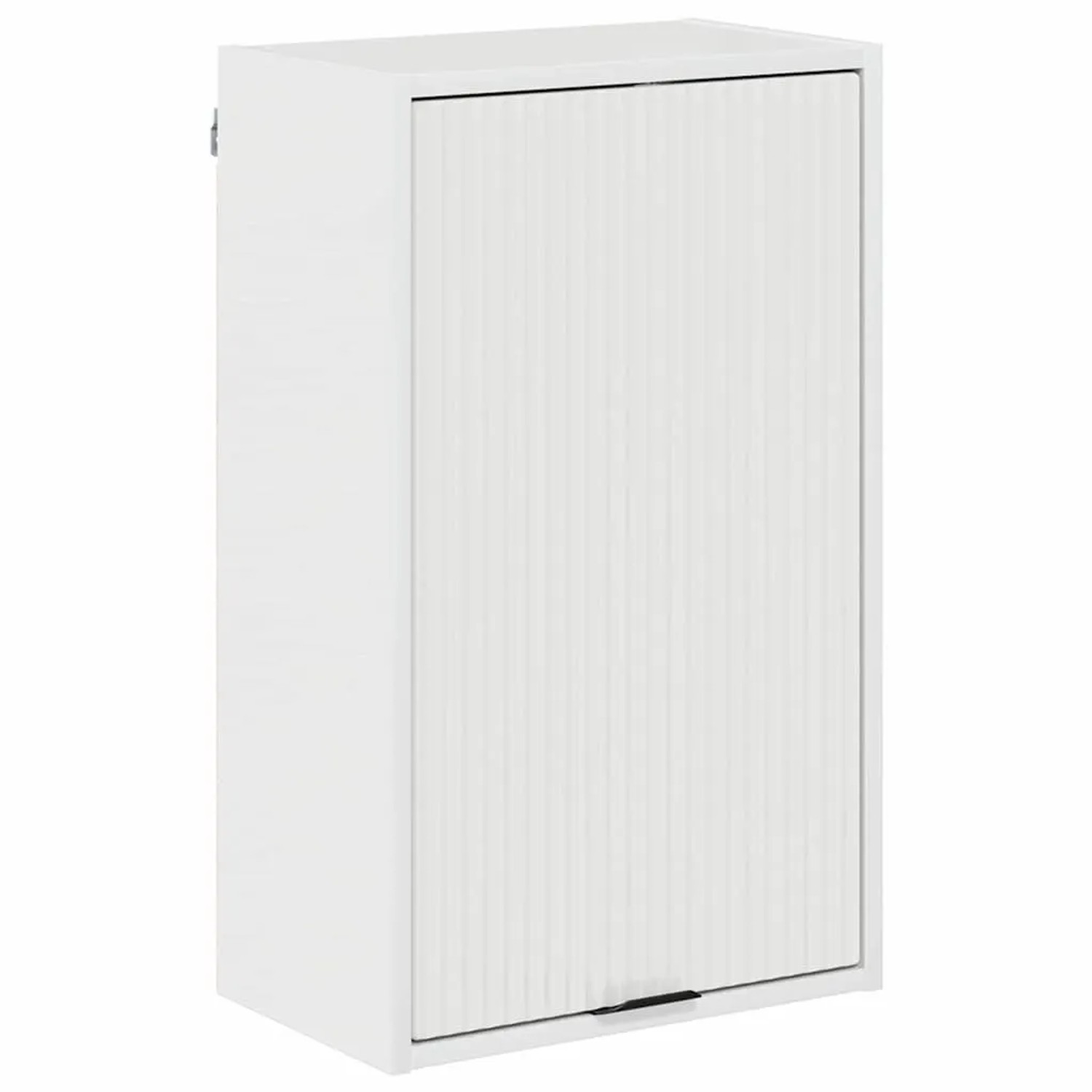 vidaXL Badezimmerschrank Wandmontiert Hochglanz Weiß 39 x 23,5 x 65 cm 8833 günstig online kaufen