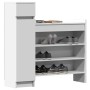 vidaXL Schuhschrank Weiß 100,5x28x100 cm Holzwerkstoff 840422_4