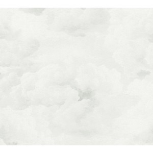 Tadessi Vliestapete mit modernem Wolkenmuster in hellen Brauntönen. Dekorative Tapete für stilvolle Wände.