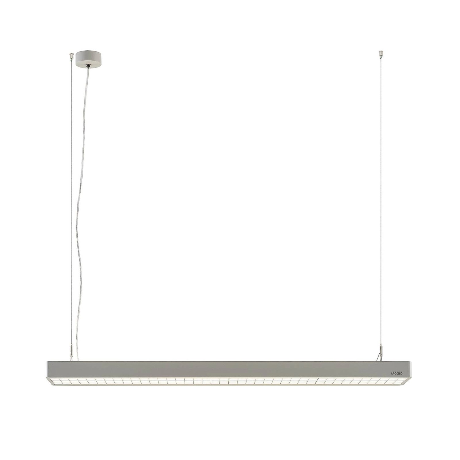 Arcchio LED Büroleuchte Susi 9968050 Modern in Alu aus Aluminium 2-flammig Arbeitszimmerleuchte