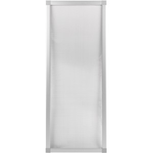 Schellenberg Lichtschachtabdeckung 55x110cm aus Aluminium für Lichtschächte.