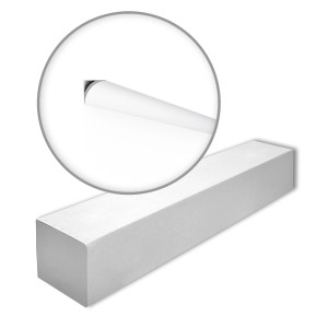 NOEL & MARQUET NMC NE1 PURE-Box-10 Eckleisten Set, 20m, Weiß.