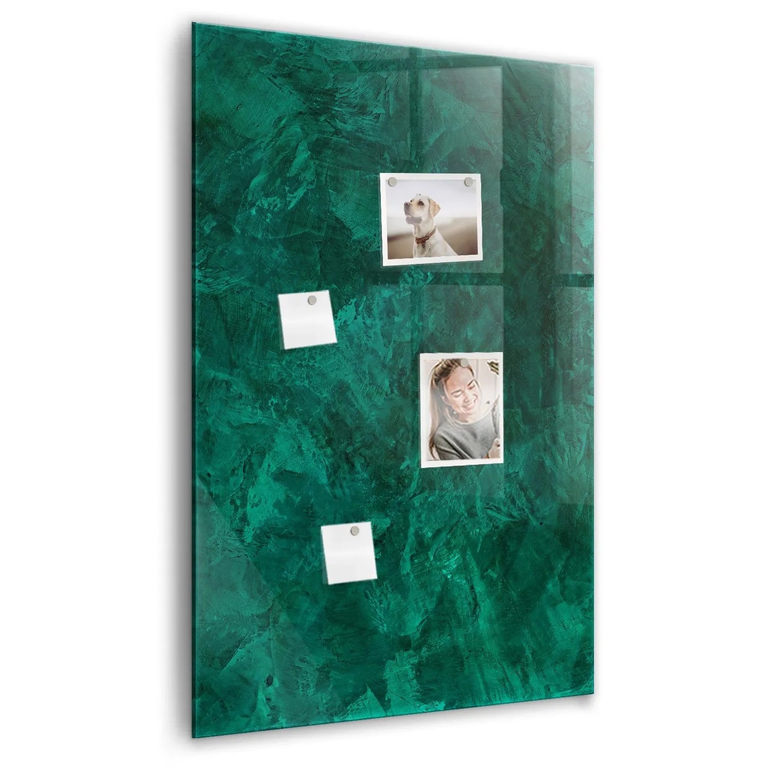 Tulup Glas Magnettafel Smaragdblock 60x90 cm Magnettafel Zum Beschriften We günstig online kaufen