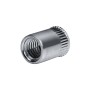 GOEBEL M4 Blindnietmutter aus Aluminium, Senkkopf, offen, 5,9x10,0 mm, für Muttern & Setzmutter.