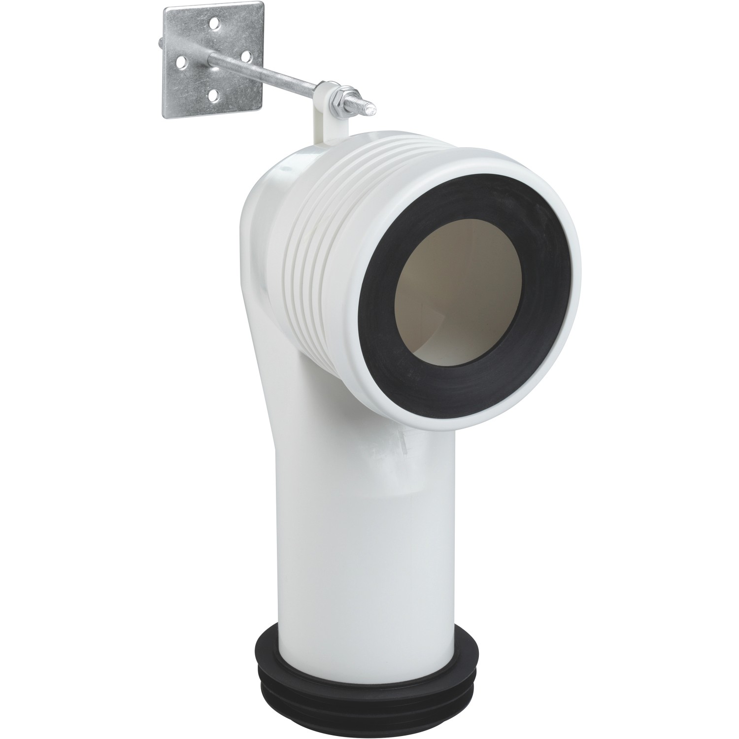 Laufen Variable Ablaufbogen - Verstellbarer WC-Abfluss 70-220 Mm | Kleiner Sprung Für Toiletten