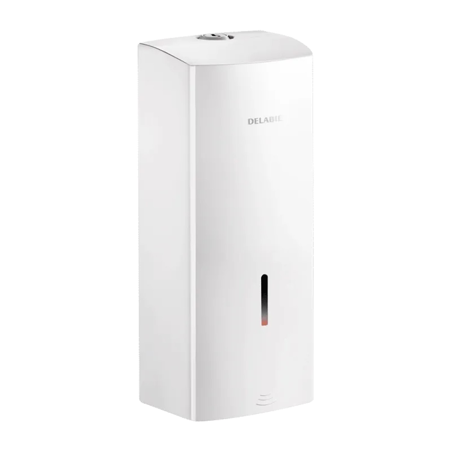 Delabie Elektronischer Flüssigseifenspender 1, Edelstahl 1.4301, weiß