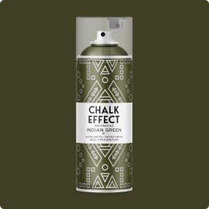 COSMOS LAC Kreidefarbe Spray Chalk Effect  Hochwertige Chalky Kreidesprühfarbe Farbspray  Spray Paint Farbe Indisch Grün