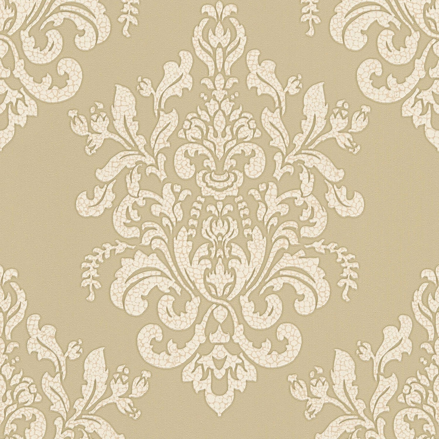 Tadessi Tapete Barock Raffaele M1 No 2455 Vliestapete Beige Gold Ornament B günstig online kaufen