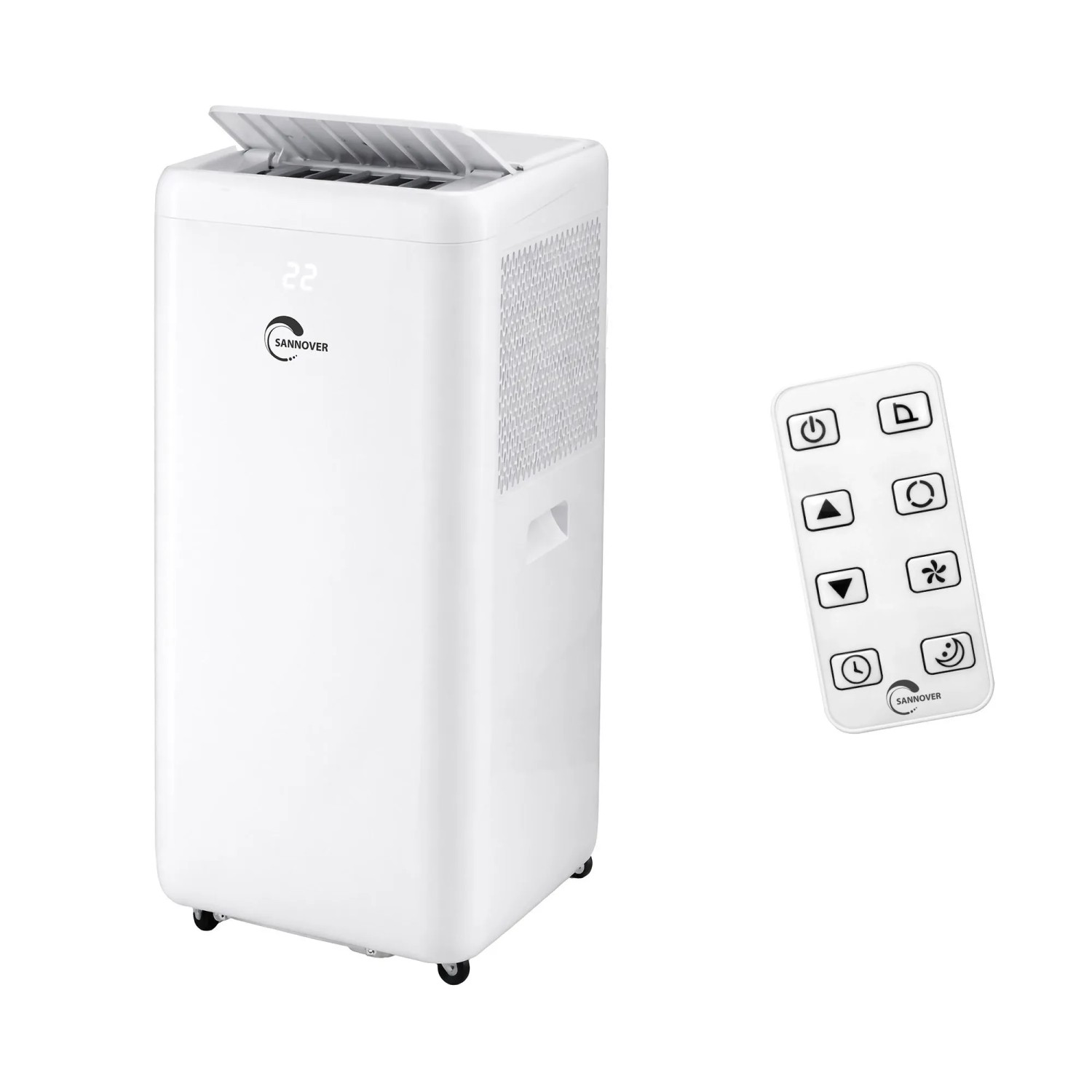 Sannover Klimaanlage Mobile Umkehrbare Warm/Kalt Fresho 3,5 kW 12000 BTU
