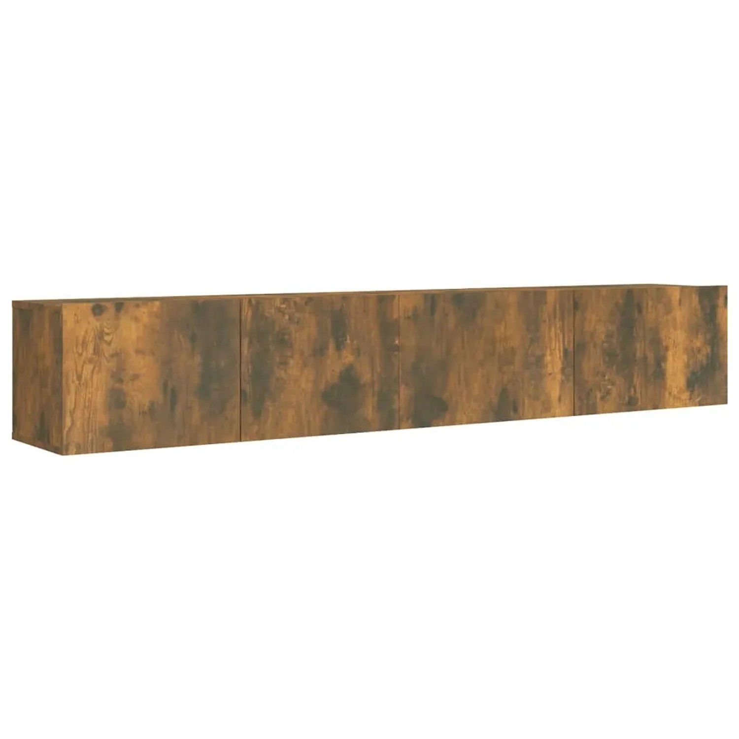 vidaXL 2-Tlg TV-Schrank-Set Räuchereiche Holzwerkstoff 3120281
